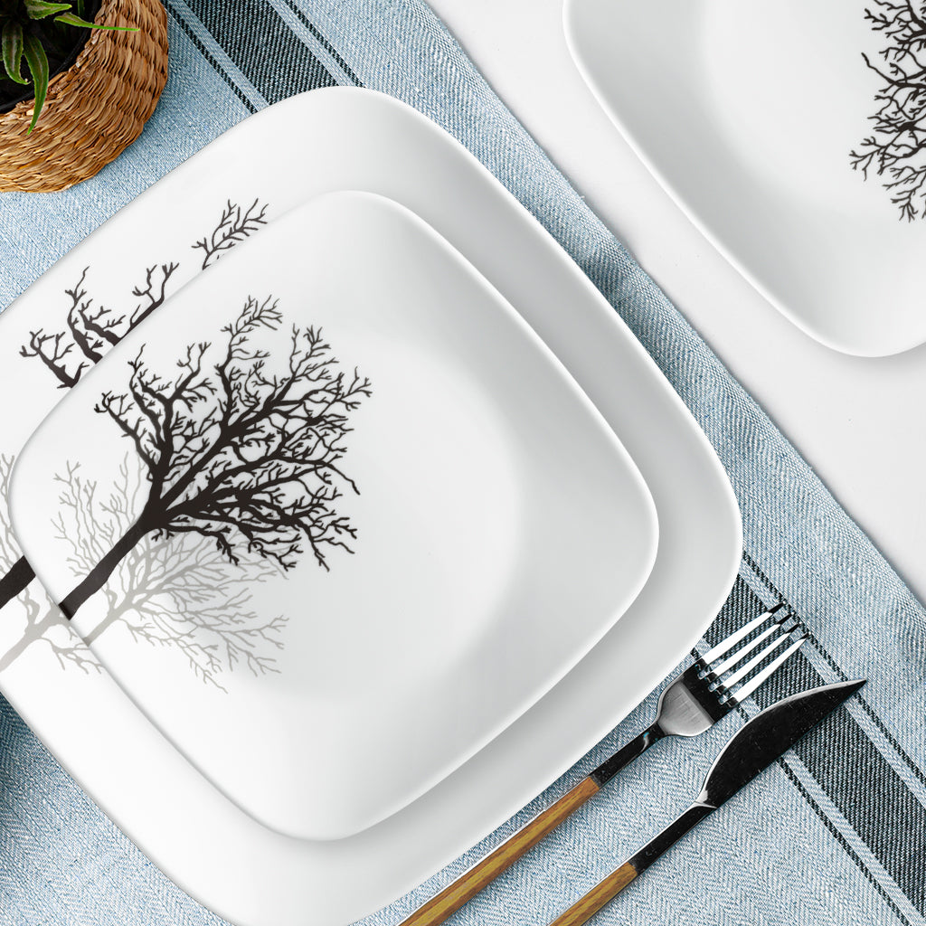 Corelle® Timber Shadows 12-piece Dinnerware Set. Service for 4 - Image 7