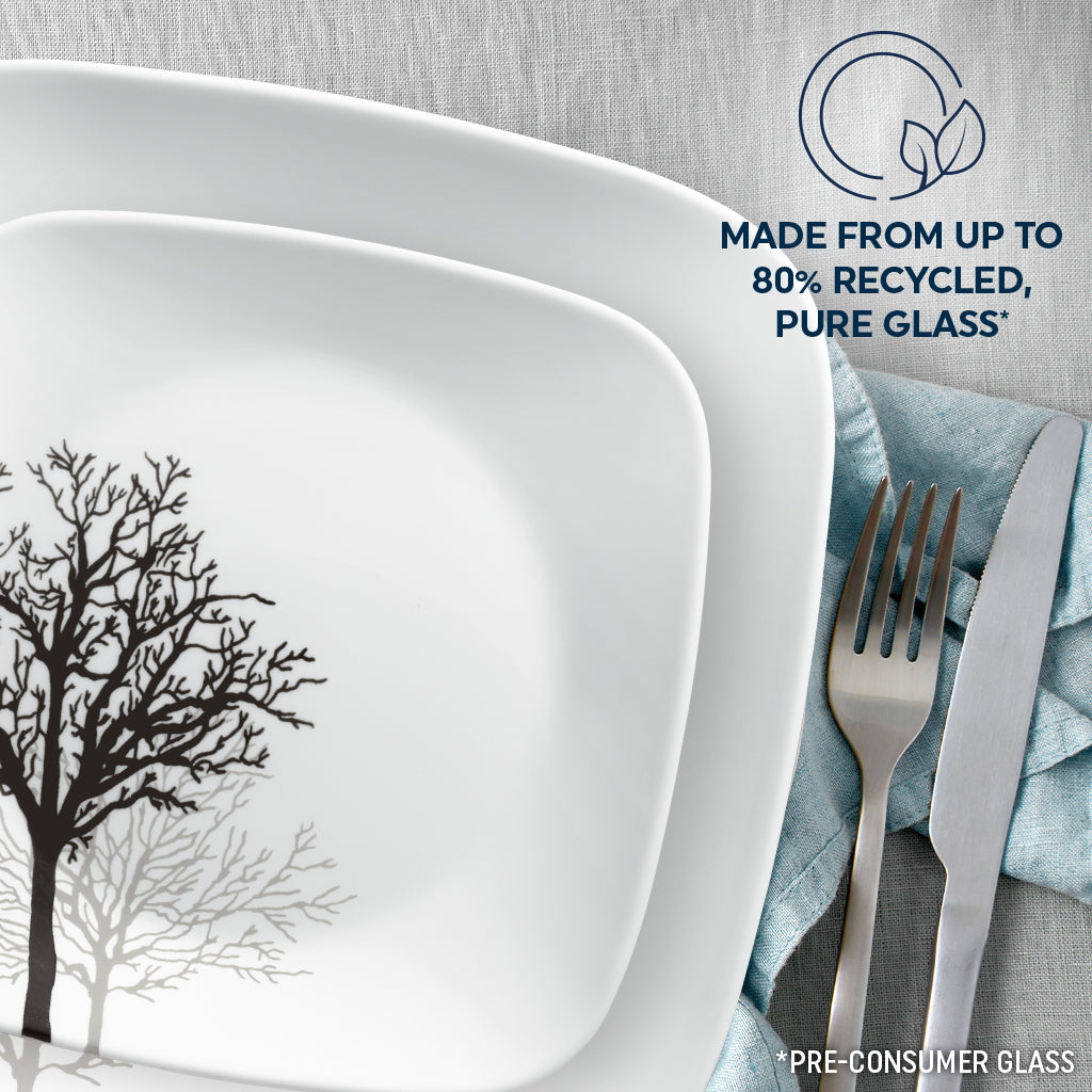 Corelle® Timber Shadows 12-piece Dinnerware Set. Service for 4 - Image 6