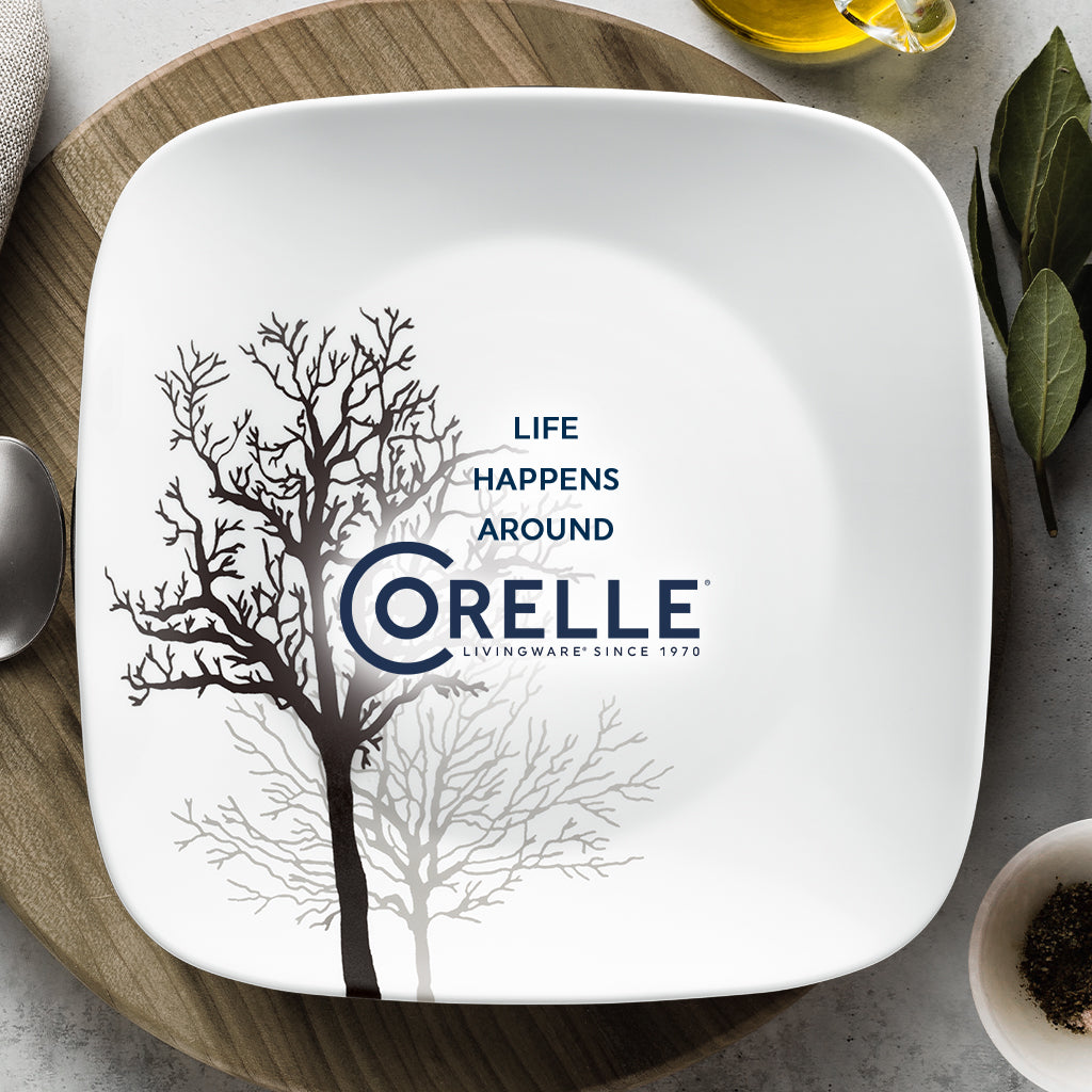 Corelle® Timber Shadows 12-piece Dinnerware Set. Service for 4 - Image 4