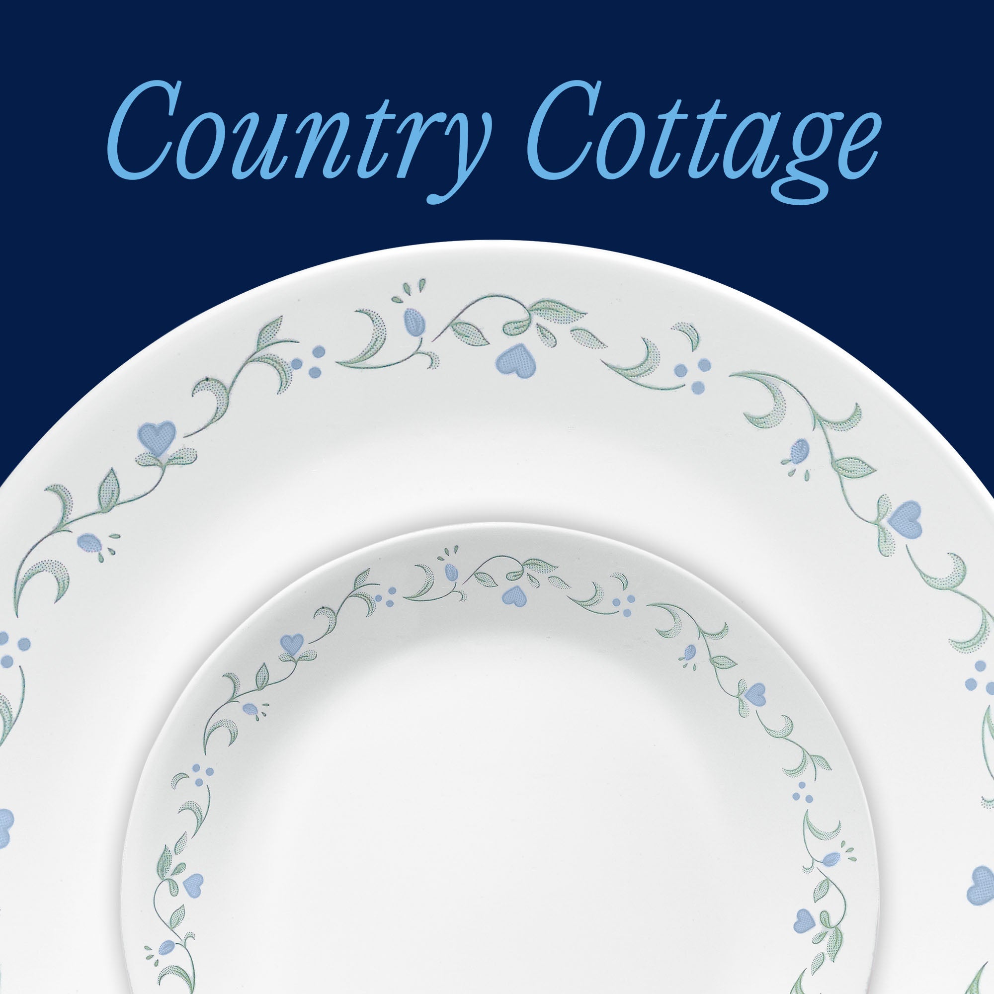 Corelle® Country Cottage 66-piece Dinnerware Set. Service for 12