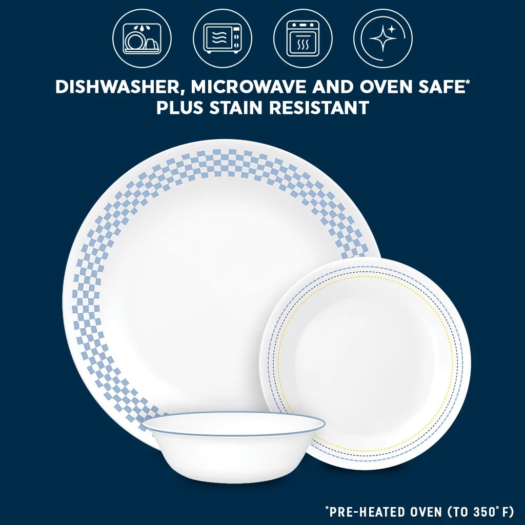 Corelle® Amelia 12-piece Dinnerware Set. Service for 4 - Image 4