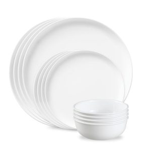 Corelle® Modern Rounds 12-piece Dinnerware Set. Service for 4